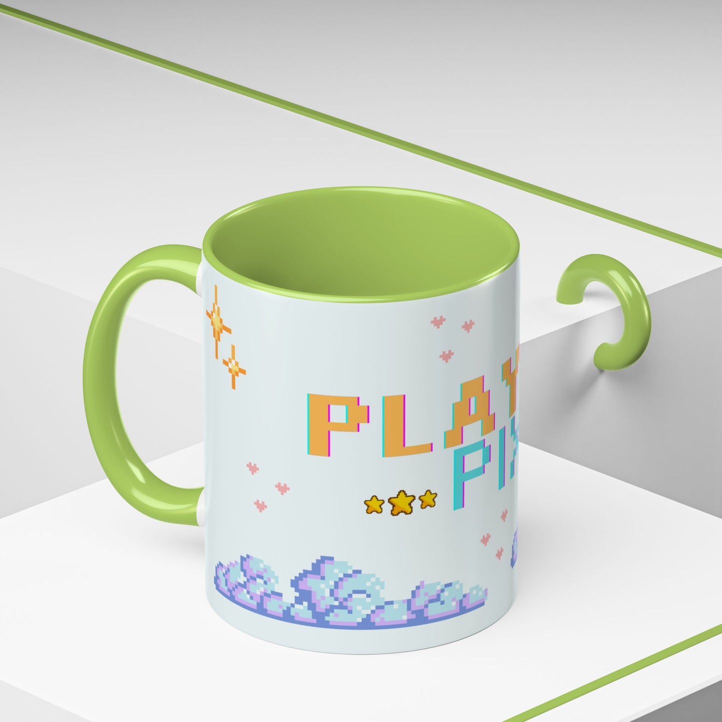Playful Pixel Mug