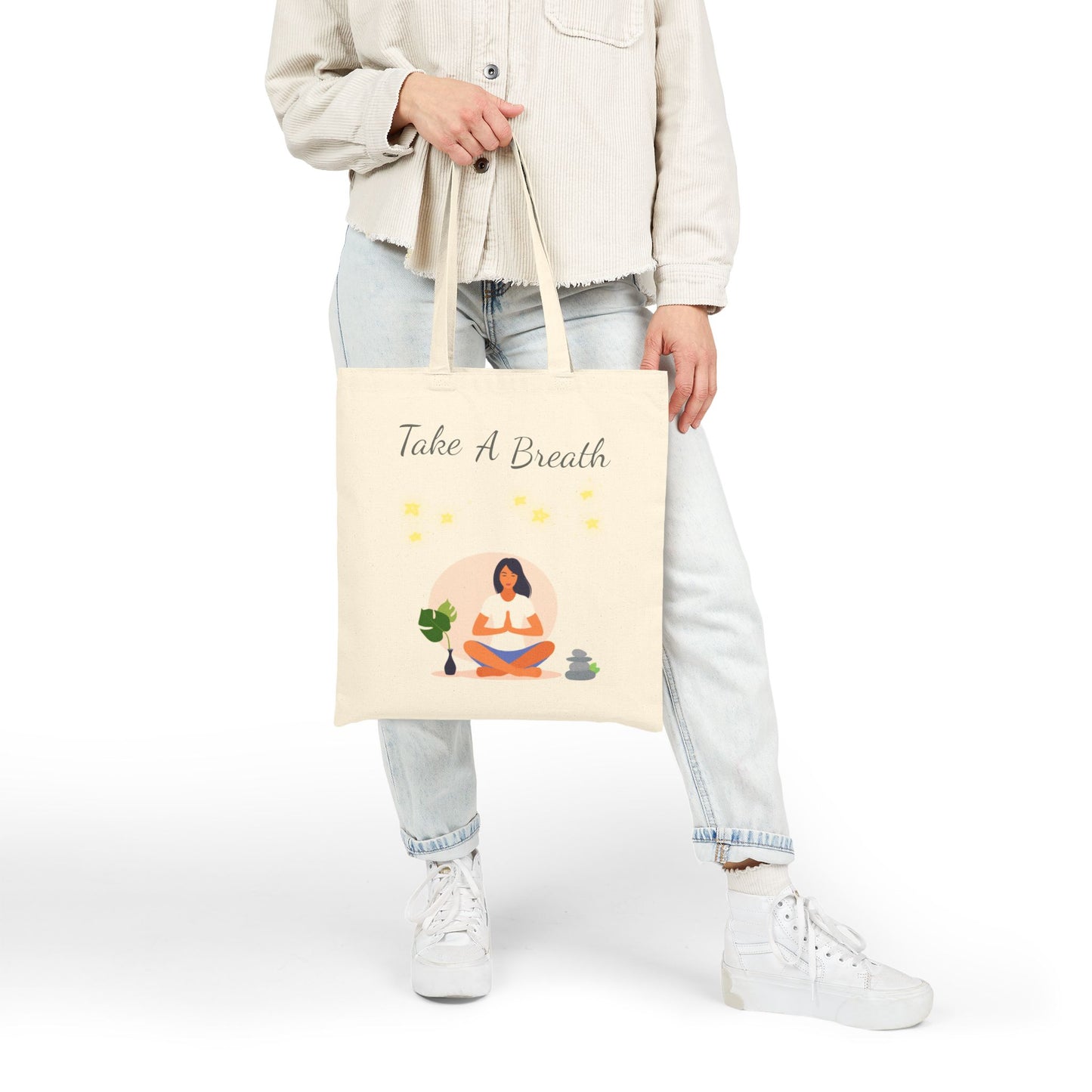 Take A Breath Tote Bag