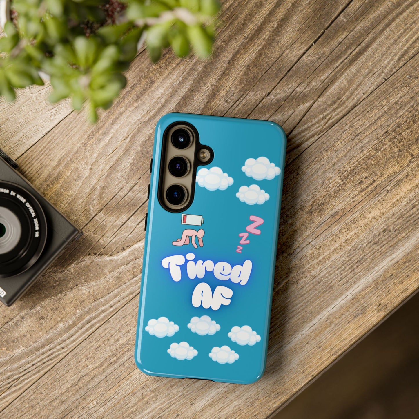 Tired AF phone case