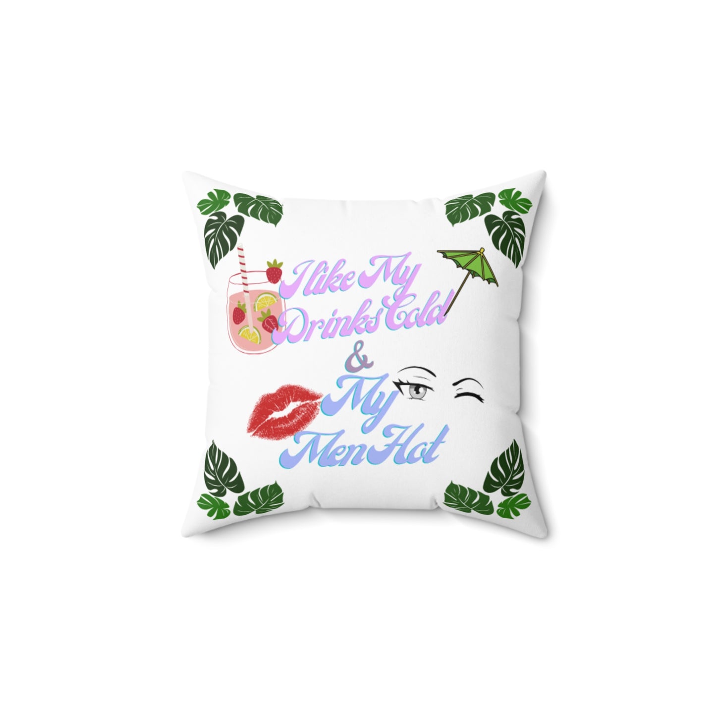 Hot Summer Throw Pillow