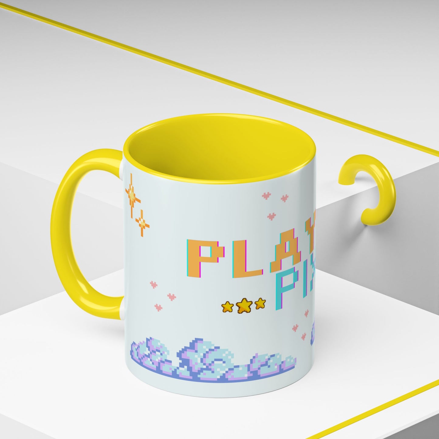 Playful Pixel Mug