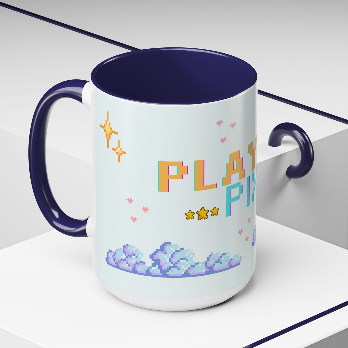 Playful Pixel Mug