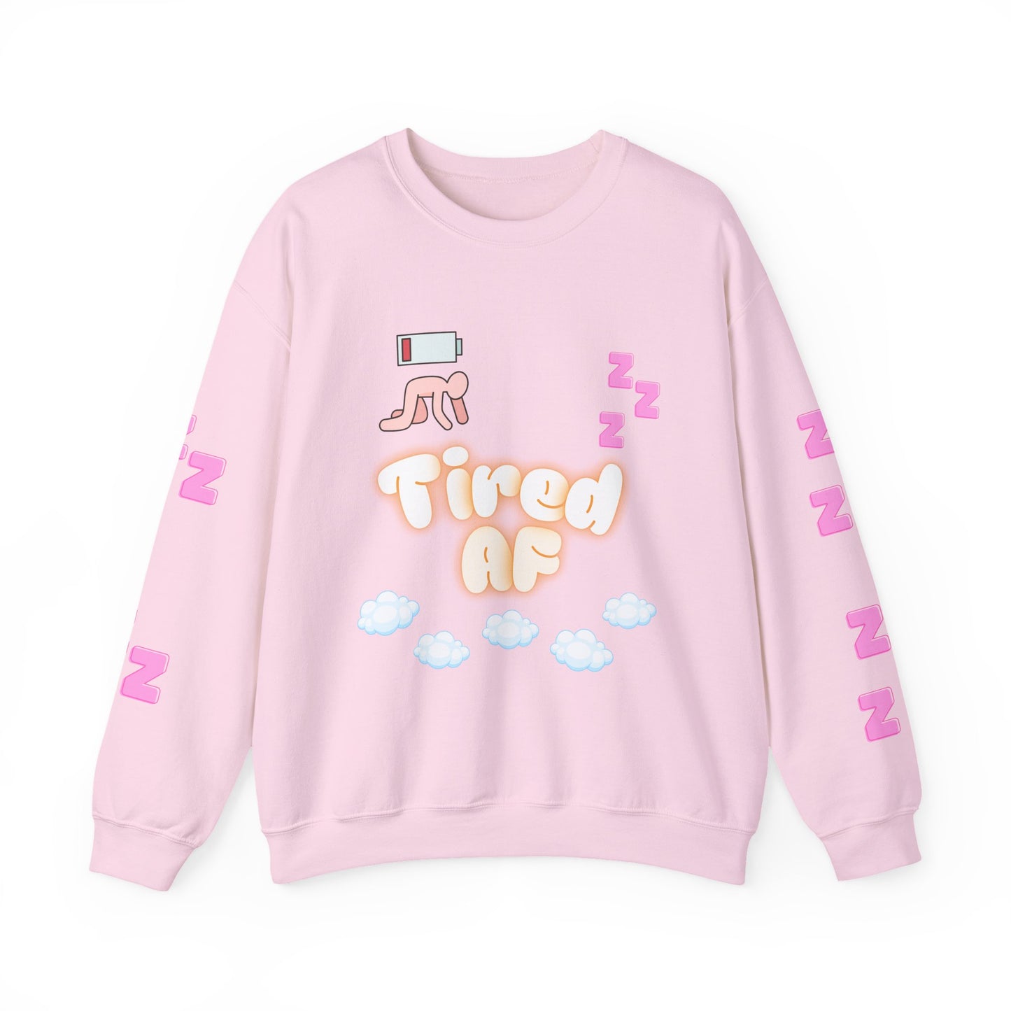 Tired AF Crewneck Sweatshirt